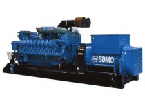 SDMO Стационарная электростанция X2800C (2036,4 кВт) 3 фазы